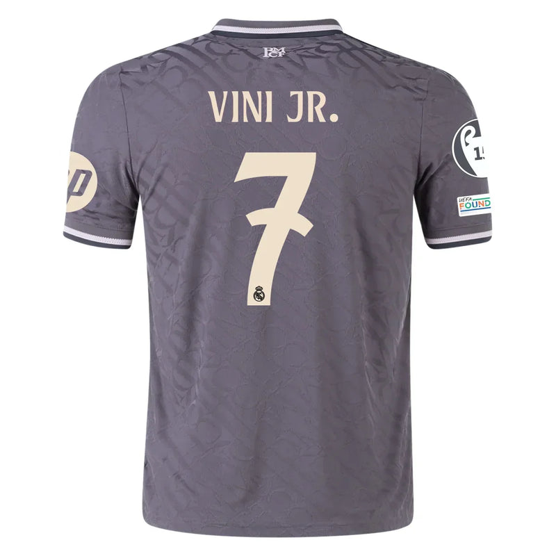 Vinicius Jr. Real Madrid 24/25 III Third  Jersey Authentic - Adidas