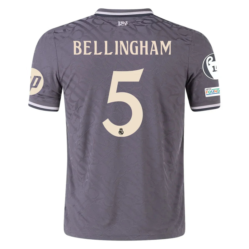 Jude Bellingham Real Madrid 24/25 III Third  Jersey Authentic - Adidas