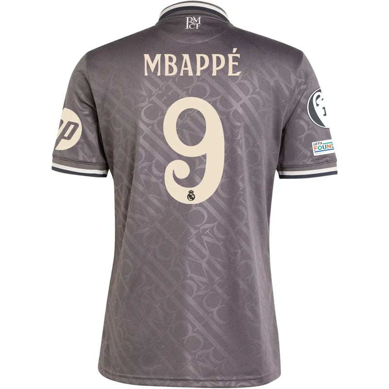 Kylian Mbappe Real Madrid 24/25 III Third  Jersey - Adidas