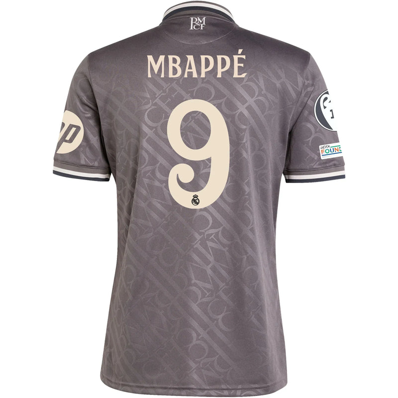 Kylian Mbappe Real Madrid 24/25 III Third  Jersey - Adidas