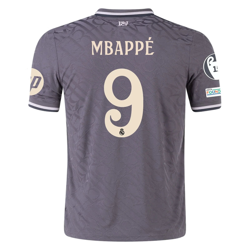 Kylian Mbappe Real Madrid 24/25 III Third  Jersey Authentic - Adidas