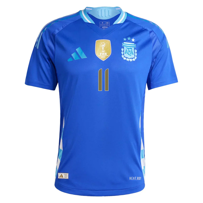 Angel Di Maria Argentina 24/25 Authentic II Away Jersey - Adidas