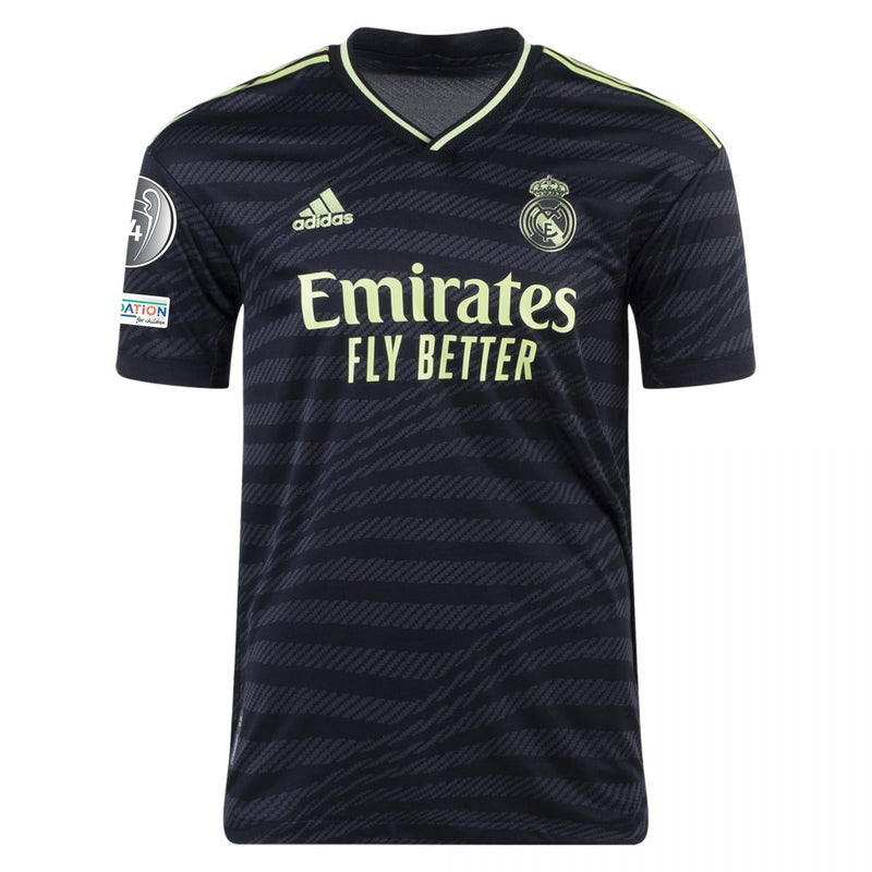 Karim Benzema Real Madrid 22/23 UCL Authentic III Third Jersey - Adidas