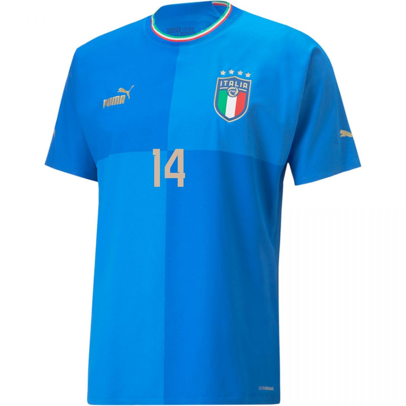 Federico Chiesa Italy 22/23 Authentic I Home Jersey - PUMA