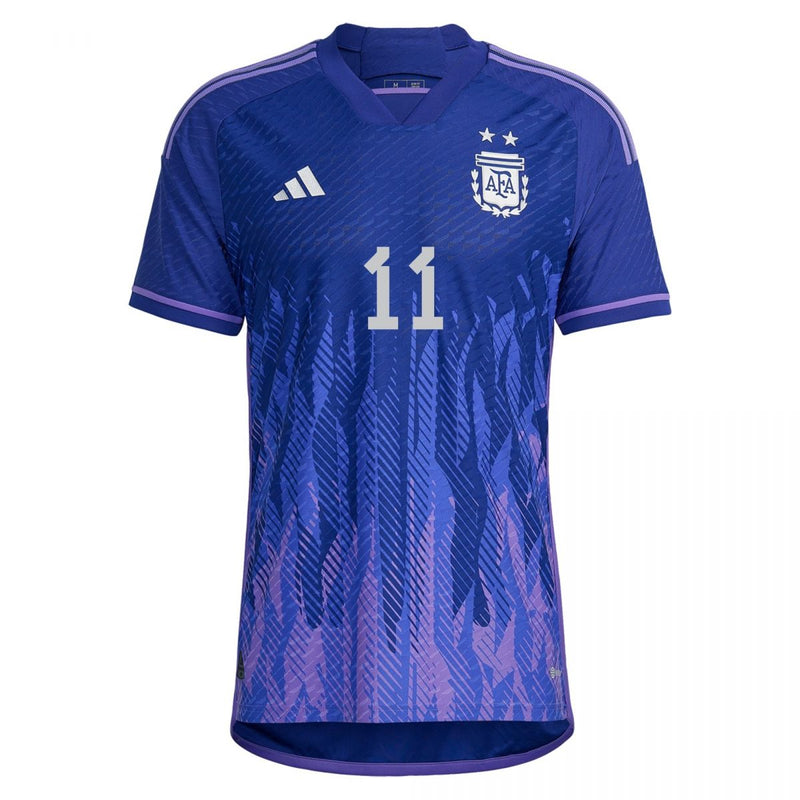 Angel Di Maria Argentina 22/23 Authentic II Away Jersey - Adidas