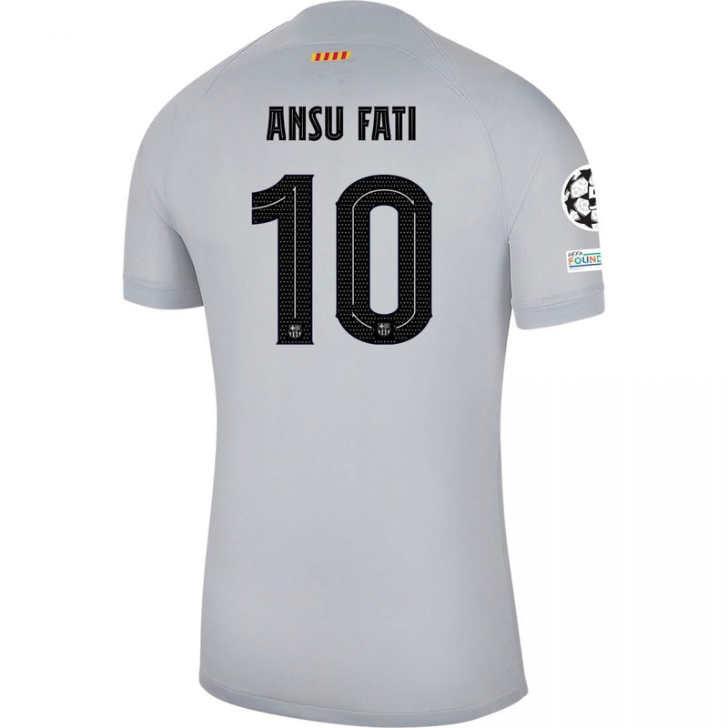 Ansu Fati Barcelona 22/23 Authentic III Third Jersey - Nike