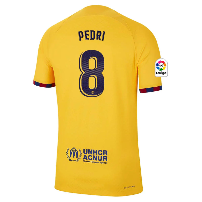 Pedri Barcelona 22/23 Authentic Senyera IV Fourth Jersey - Nike