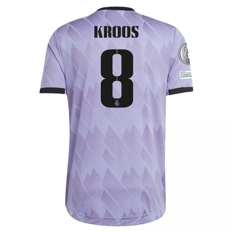 Toni Kroos Real Madrid 22/23 Authentic UCL II Away Jersey - Adidas