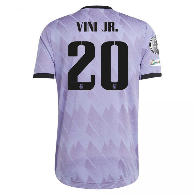 Vinicius Jr. Real Madrid 22/23 Authentic UCL II Away Jersey - Adidas