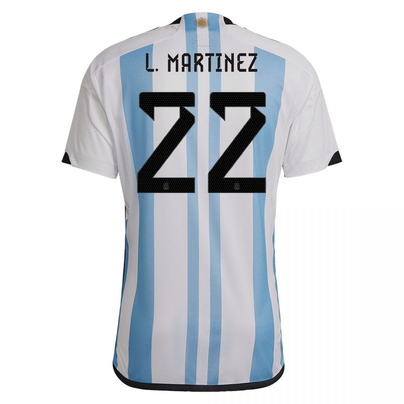 Lautaro Martínez Argentina 22/23 I Home Jersey - Adidas