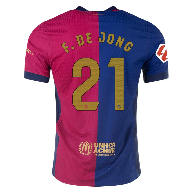 Frenkie de Jong Barcelona 24/25 Authentic I Home Jersey - Nike