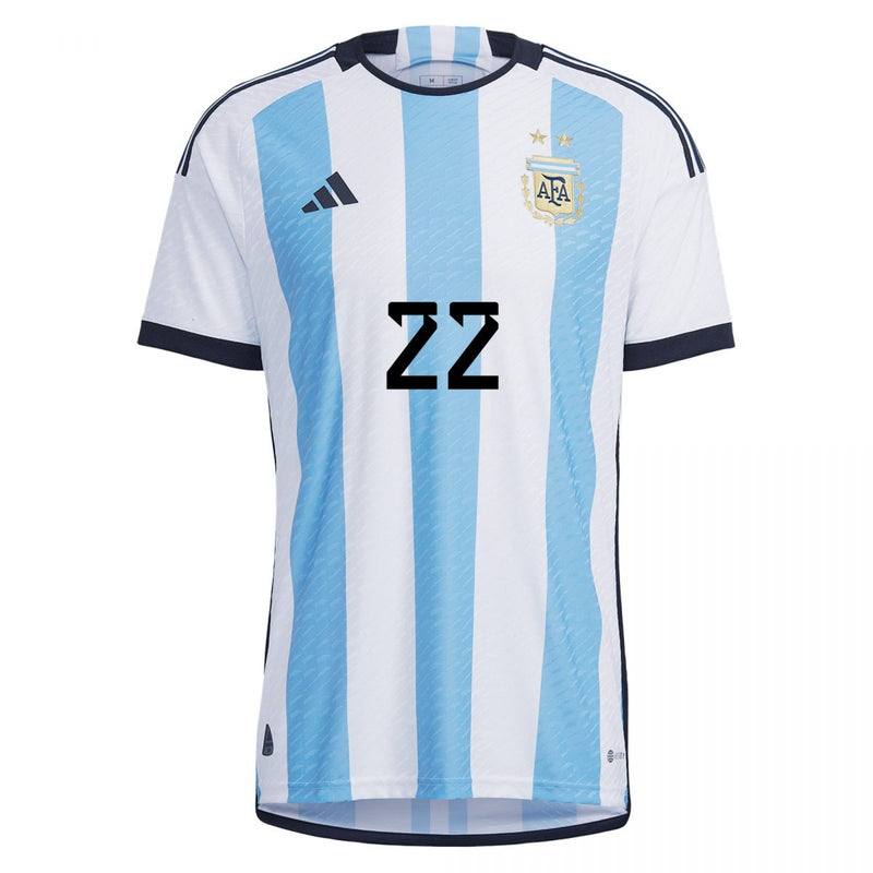 Lautaro Martínez Argentina 22/23 Authentic I Home Jersey - Adidas