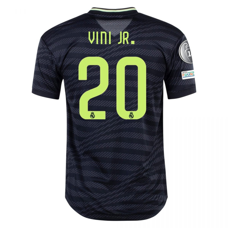 Vinicius Jr. Real Madrid 22/23 UCL Authentic III Third Jersey - Adidas