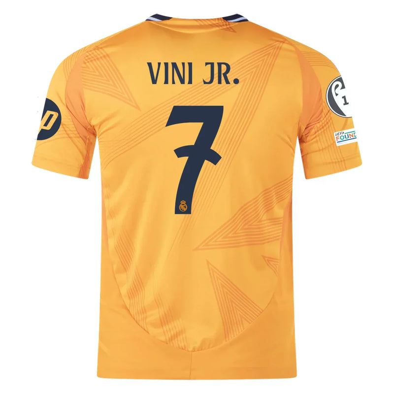 Vinicius Jr. Real Madrid 24/25 Authentic II Away Jersey - Adidas