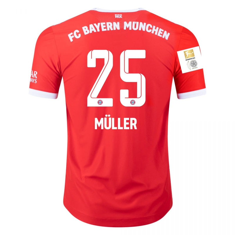 Thomas Müller Bayern Munich 22/23 Authentic I Home Jersey - Adidas