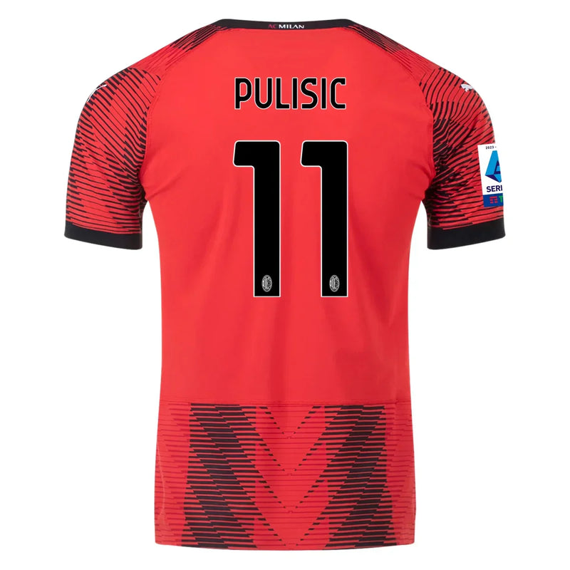 Christian Pulisic AC Milan 23/24 Authentic I Home Jersey - PUMA