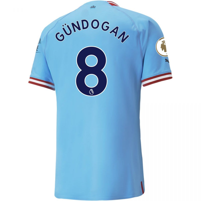 Ilkay Gündoğan Manchester City 22/23 Authentic I Home Jersey - PUMA