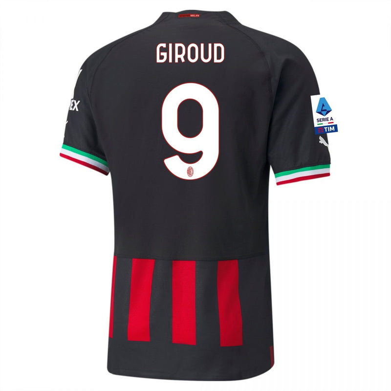 Olivier Giroud AC Milan 22/23 Authentic I Home Jersey - PUMA