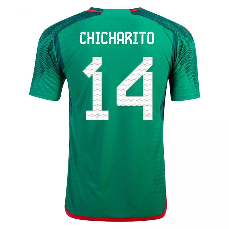 Chicharito Mexico 22/23 Authentic I Home Jersey - Adidas