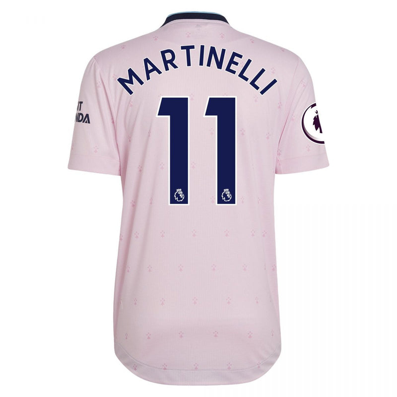 Gabriel Martinelli Arsenal 22/23 Authentic III Third Jersey - Adidas