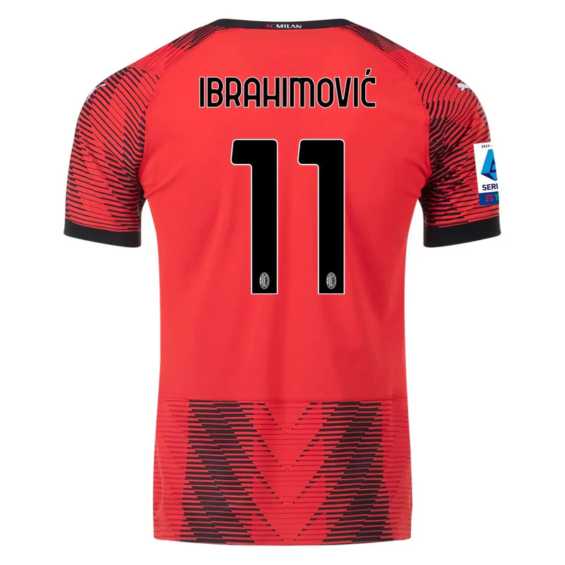 Zlatan Ibrahimović AC Milan 23/24 Authentic I Home Jersey - PUMA