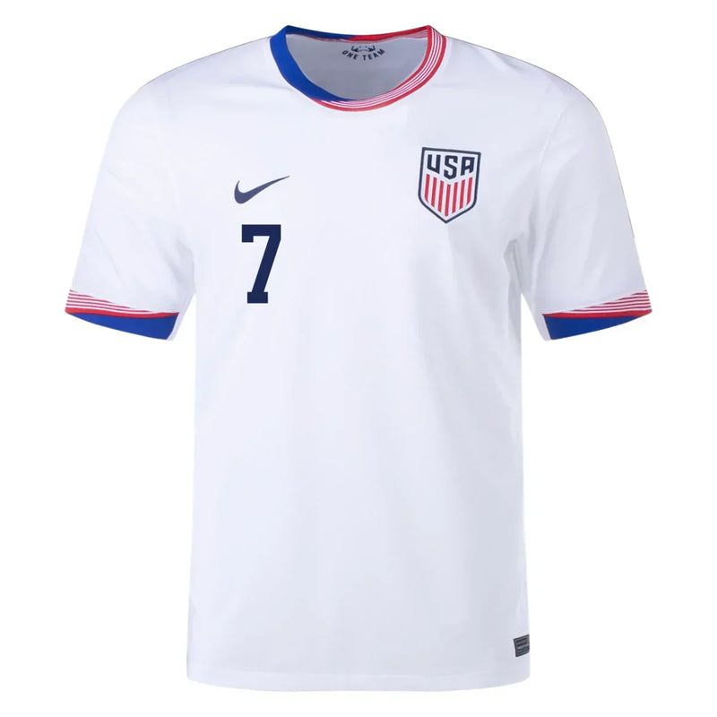 Giovanni Reyna USA 24/25 I Home Jersey - Nike